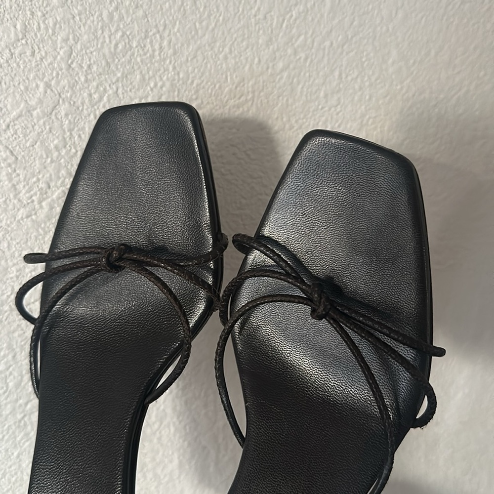 **AS IS ** RARE Vintage GUCCI Tom Ford Bamboo Kitten Heels 7 1/2B - Picture 9 of 10